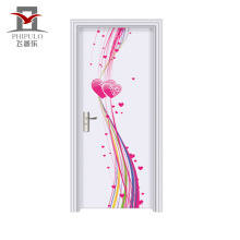 New Style Quality-Assured Eco-Friendly Steel Wooden Cheap Bedroom Door